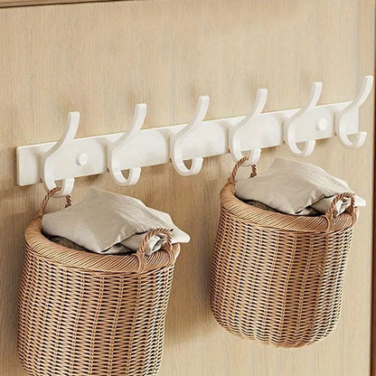 Porte-manteau mural blanc en aluminium de qualité supérieure