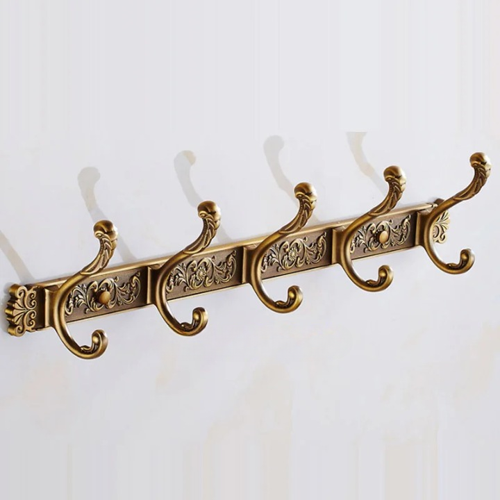 Porte-Manteau Mural Luxueux Style Antique