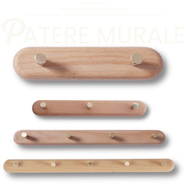 Porte manteau entrée naturel