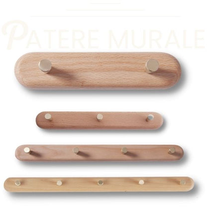 Porte manteau entrée naturel