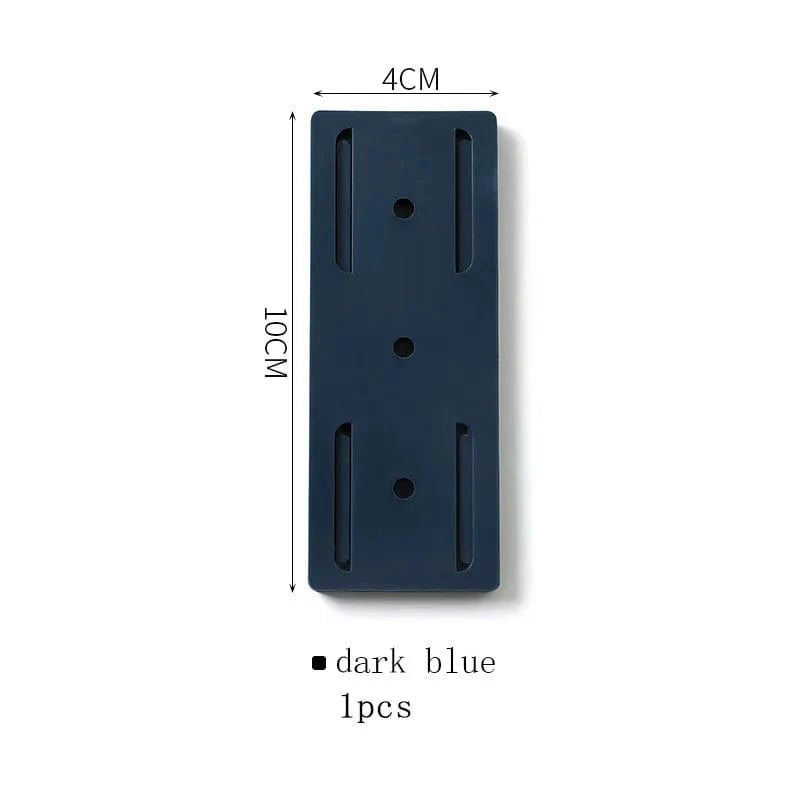 Porte-Prise Mural Autocollant pour Cuisine et Bureau 1PC Dark blue / CHINA