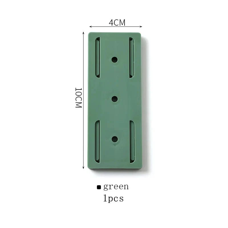 Porte-Prise Mural Autocollant pour Cuisine et Bureau 1PC Green / CHINA