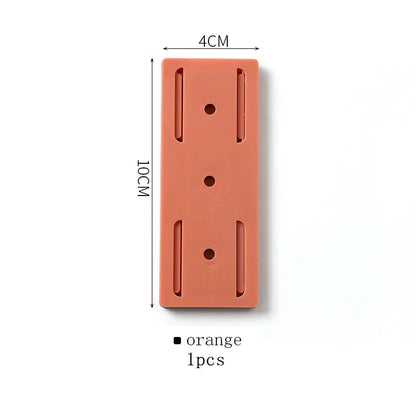 Porte-Prise Mural Autocollant pour Cuisine et Bureau 1PC Orange / CHINA