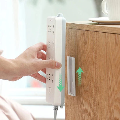 Porte-Prise Mural Autocollant pour Cuisine et Bureau