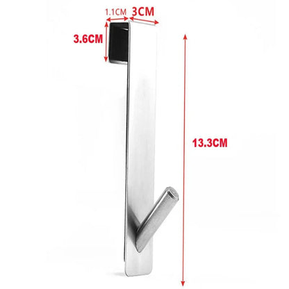 Porte-serviettes mural en acier inoxydable