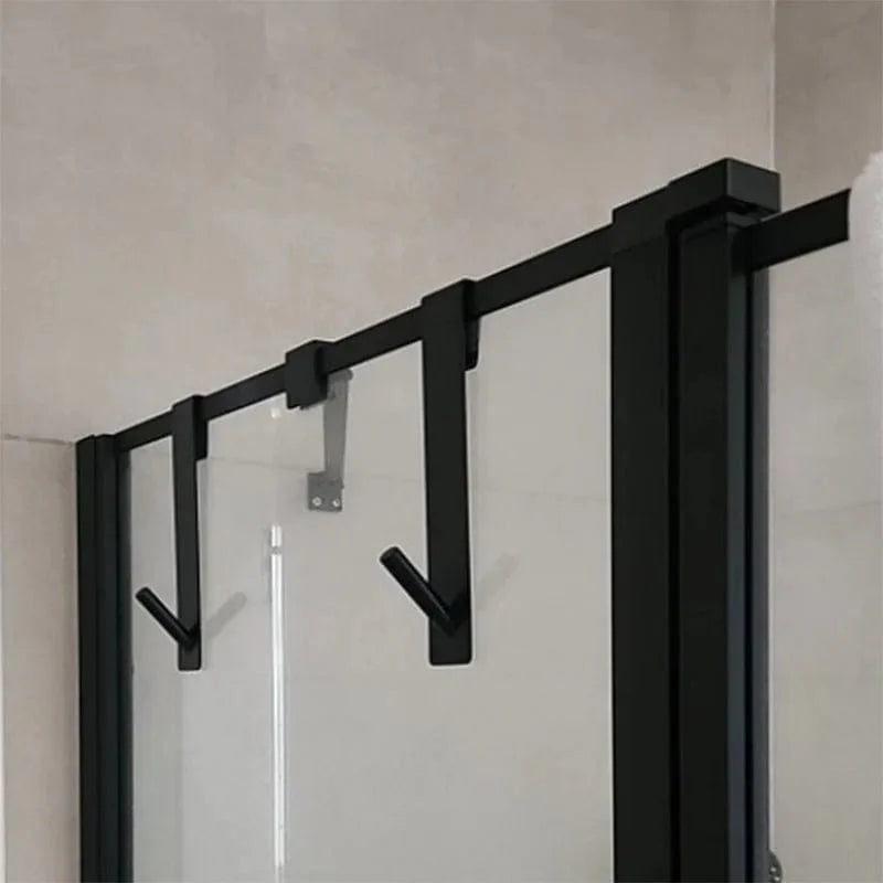 Porte-serviettes mural en acier inoxydable