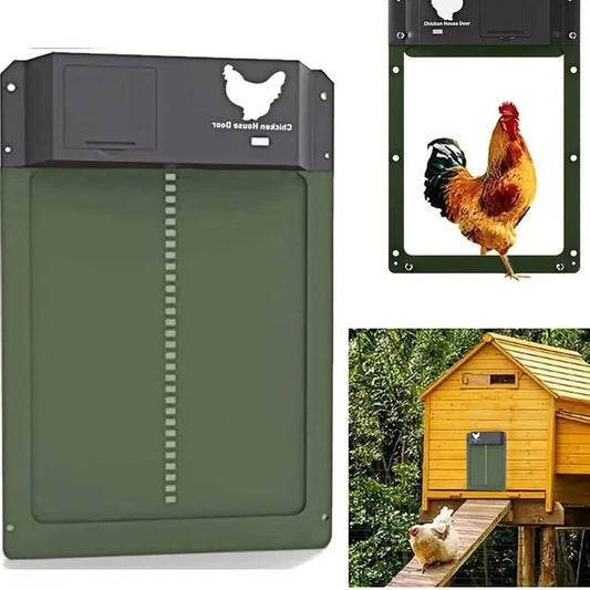 Porte poulailler automatique