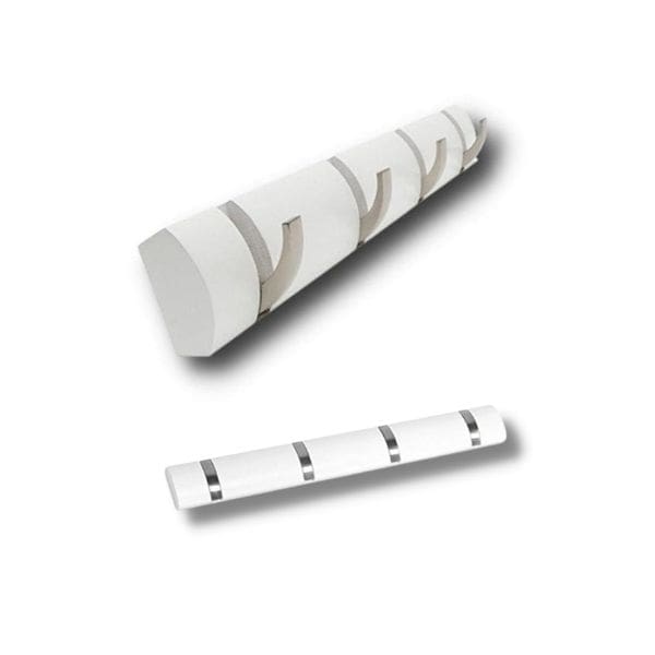 porte manteau bois blanc