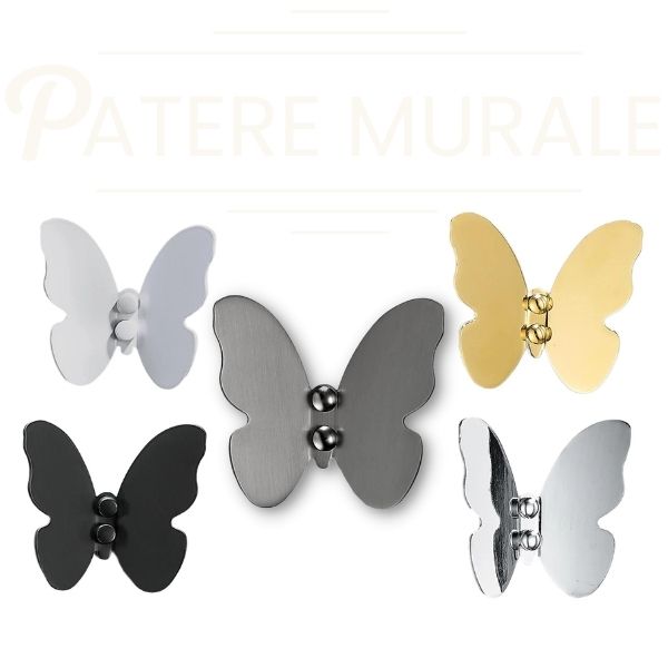 Porte manteau chambre papillon