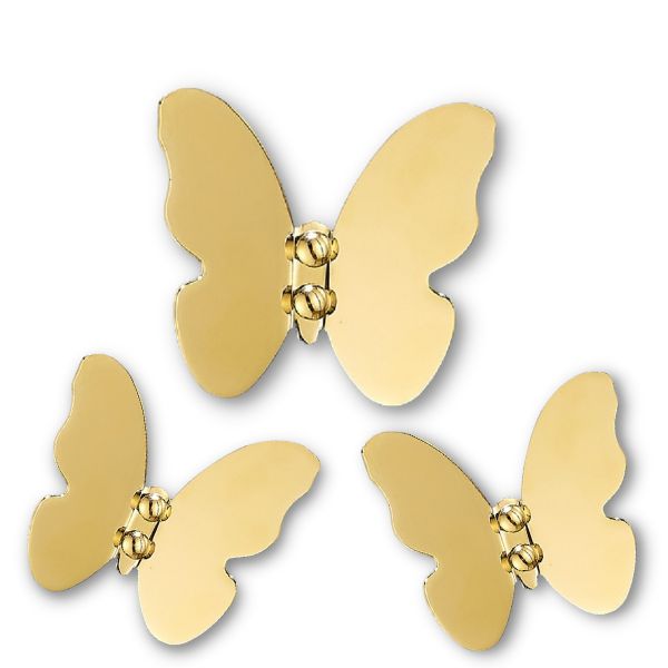 porte manteau chambre dore poli 3 pieces