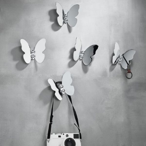 Porte manteau chambre papillon