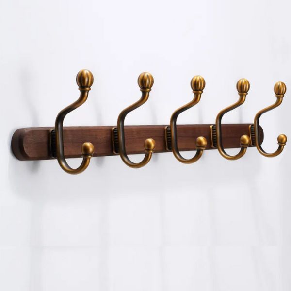 Porte manteau entrée vintage 5 crochets