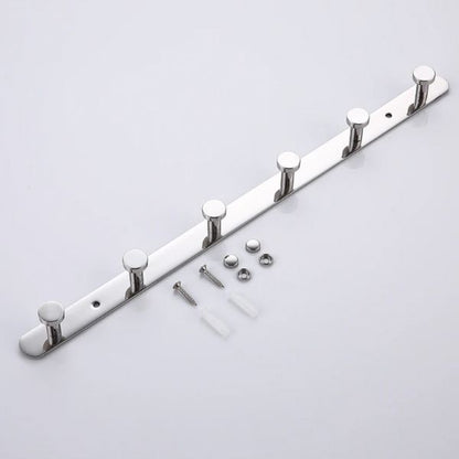 Porte manteau mural chrome