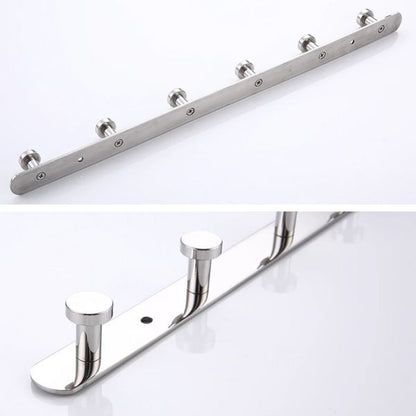 Porte manteau mural chrome