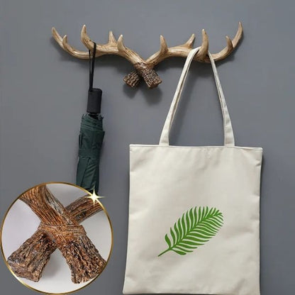 Porte manteau bois de cerf