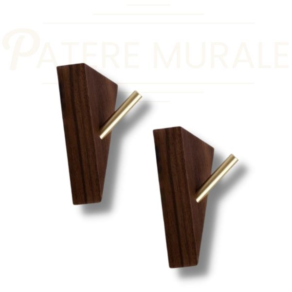 Patere porte manteau bois