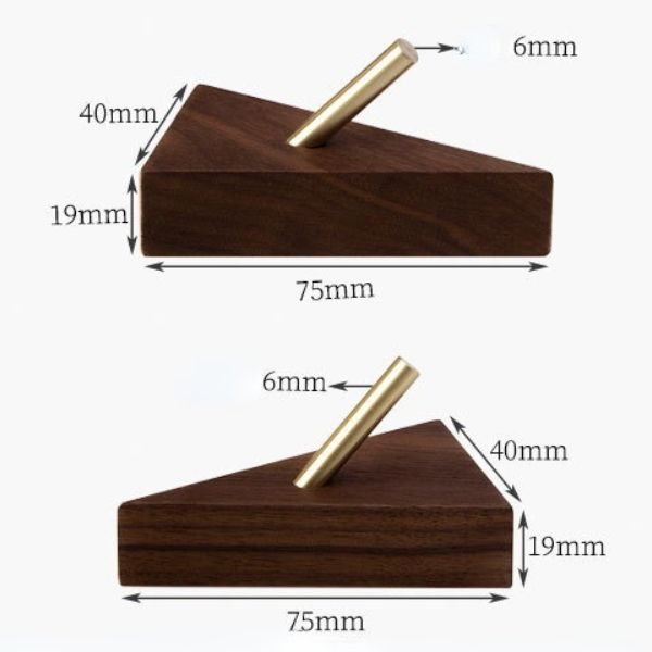 Patere porte manteau bois
