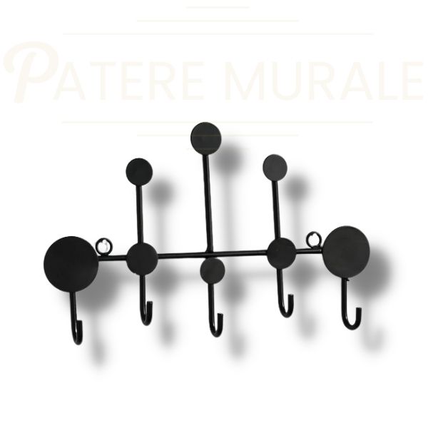 Porte manteau noir