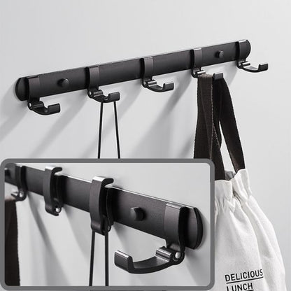 Porte manteau couloir noir