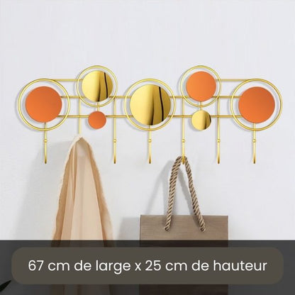 Porte manteau pour entrée 7 crochets