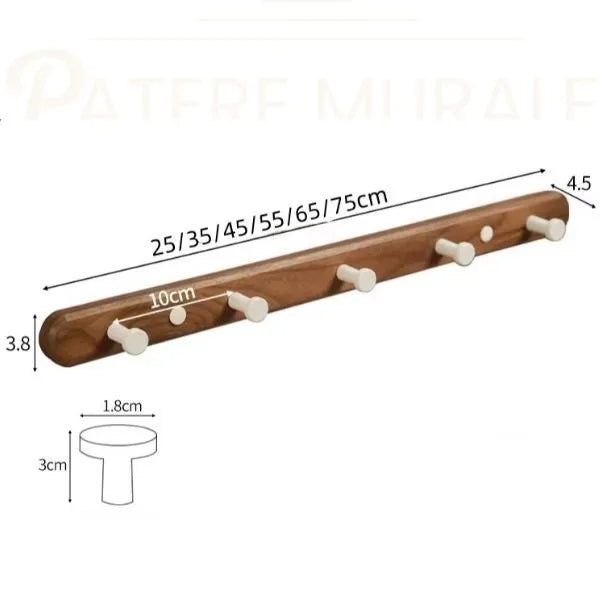 Porte manteau pour salle de bain
