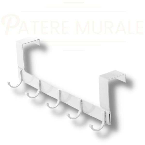 Patère de porte sans fixation