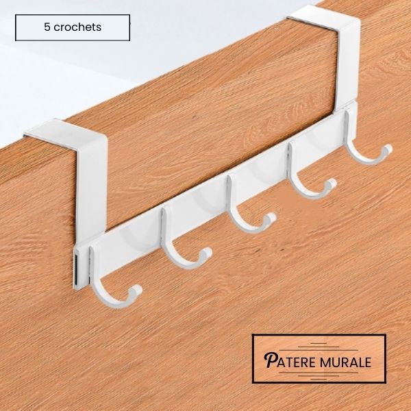 Porte manteau sur porte