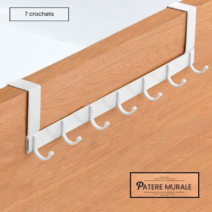 Porte manteau sur porte