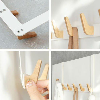 Porte manteau porte sans fixation