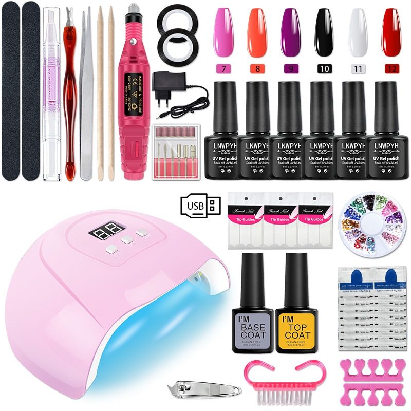 Kit vernis semi permanent