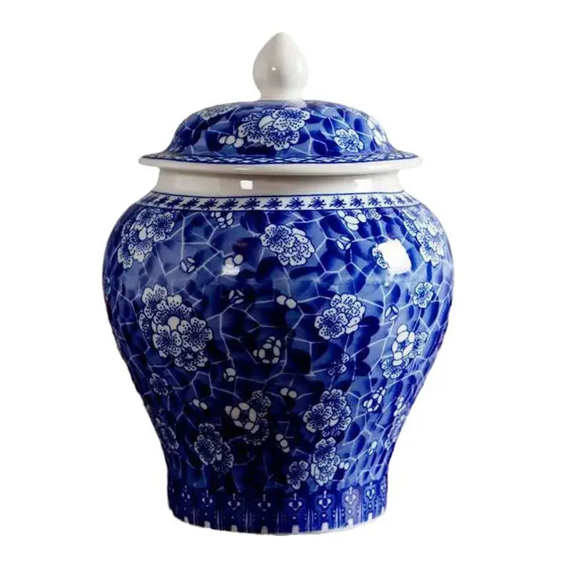 Pot à Thé Porcelaine Bleu