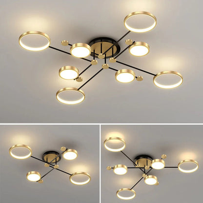 Plafonnier LED Moderne Design nordique