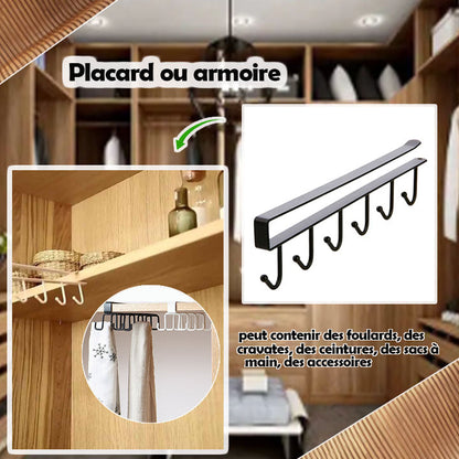 Support-Crochet de rangement cuisine - Hookmoi™