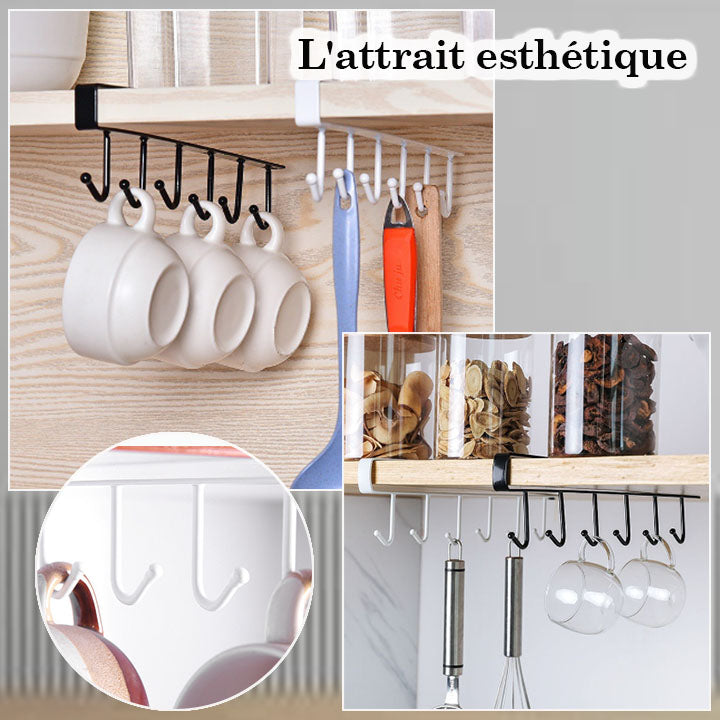 Support-Crochet de rangement cuisine - Hookmoi™