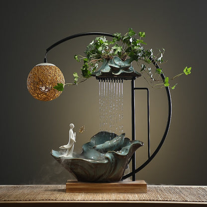 Fontaine pour jardin zen