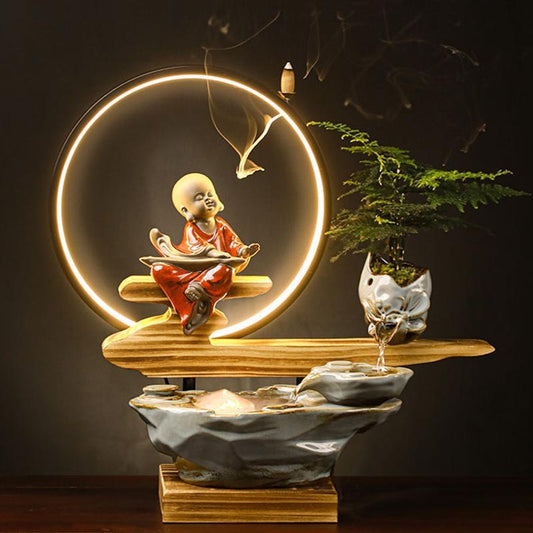 Fontaine Bouddha LED