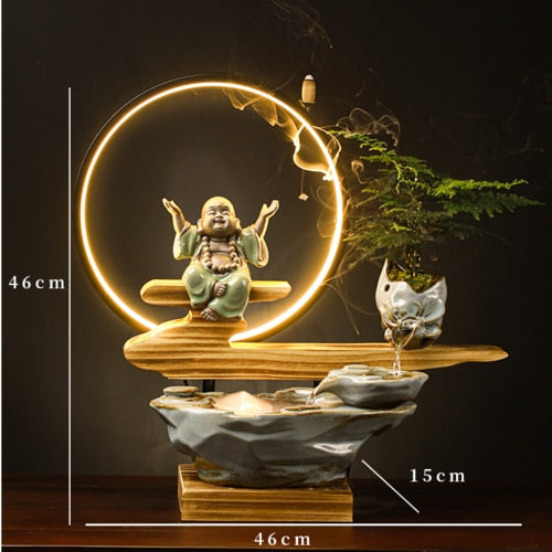 Fontaine Bouddha LED