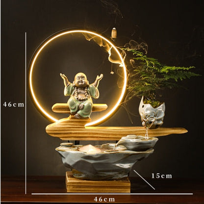 Fontaine Bouddha LED