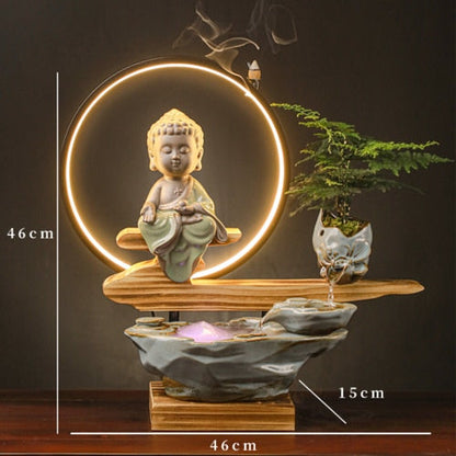 Fontaine Bouddha LED