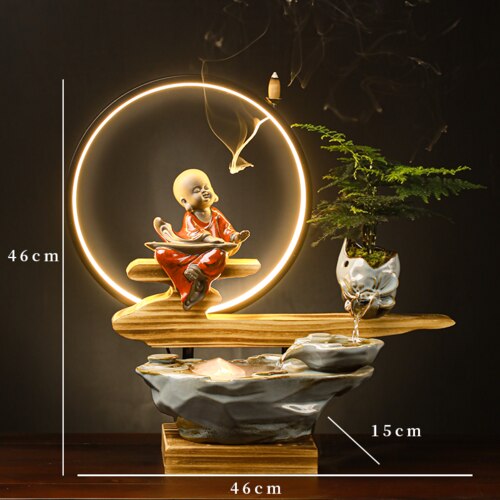Fontaine Bouddha LED