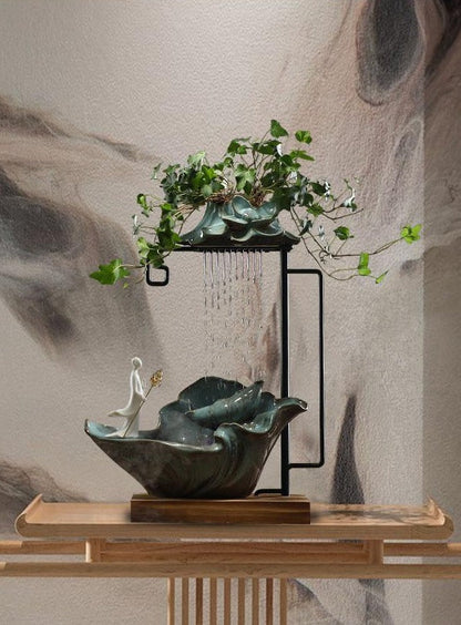 Fontaine pour jardin zen
