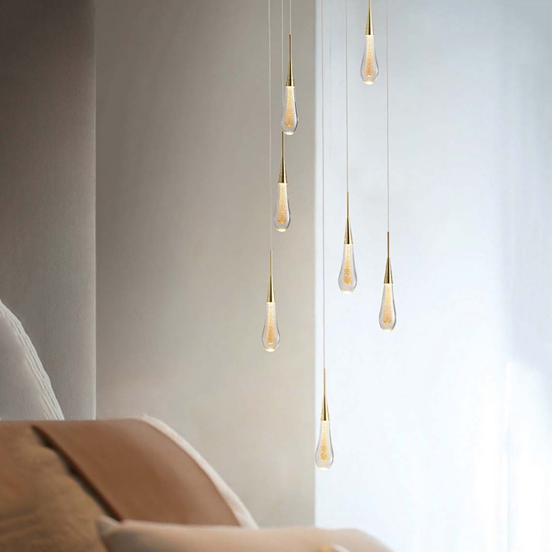 Suspension art déco