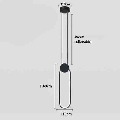 Lustre suspendu Led