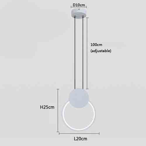 Lustre suspendu Led