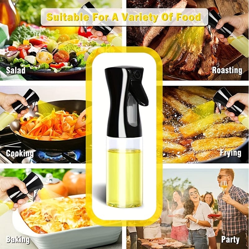 Pulvérisateur d'Huile de Cuisine 200ml - Transparent - AG09940