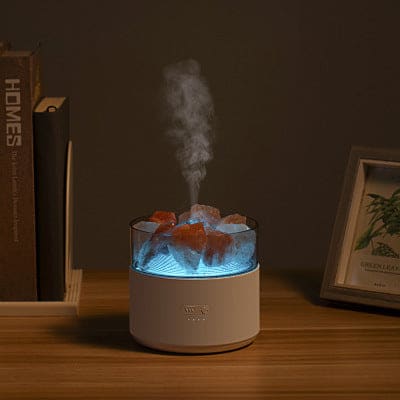 Purificateur humidificateur d'air pierre de sel rose - LESLY