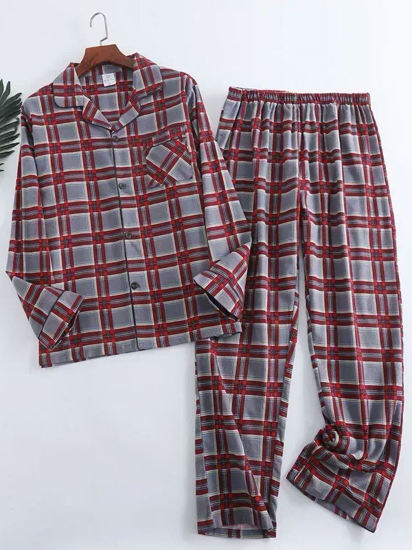 Pyjama 100% Coton Pour Homme "Refuge de Nuit" | Pyjama Shop