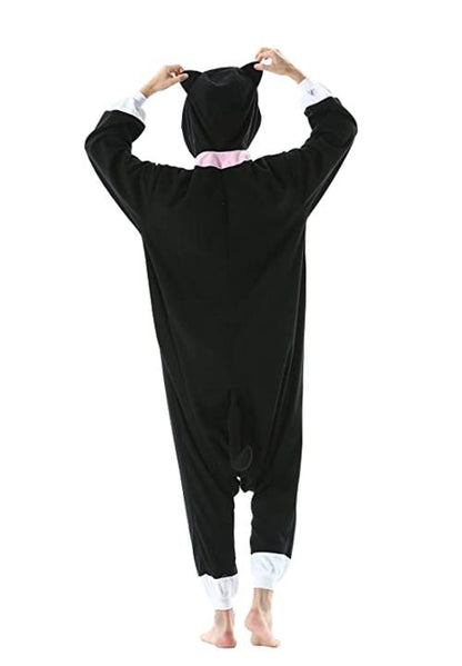 Combinaison Pyjama Homme Chat Noir