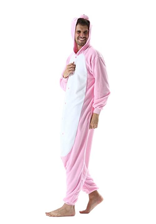 Combinaison Pyjama Homme Cochon Amoureux