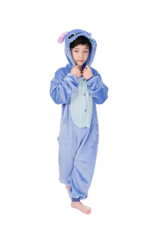 Combinaison Pyjama Garçon Stitch Bleu